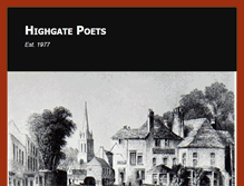 Tablet Screenshot of highgatepoets.com